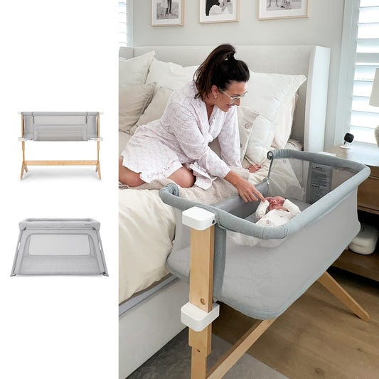 Bassinet & Bedside Sleeper + Deluxe Travel Crib