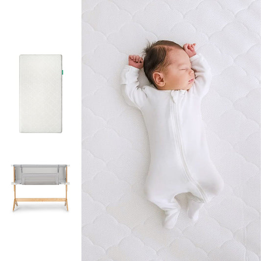 Bassinet & Bedside Sleeper + Original Crib Mattress
