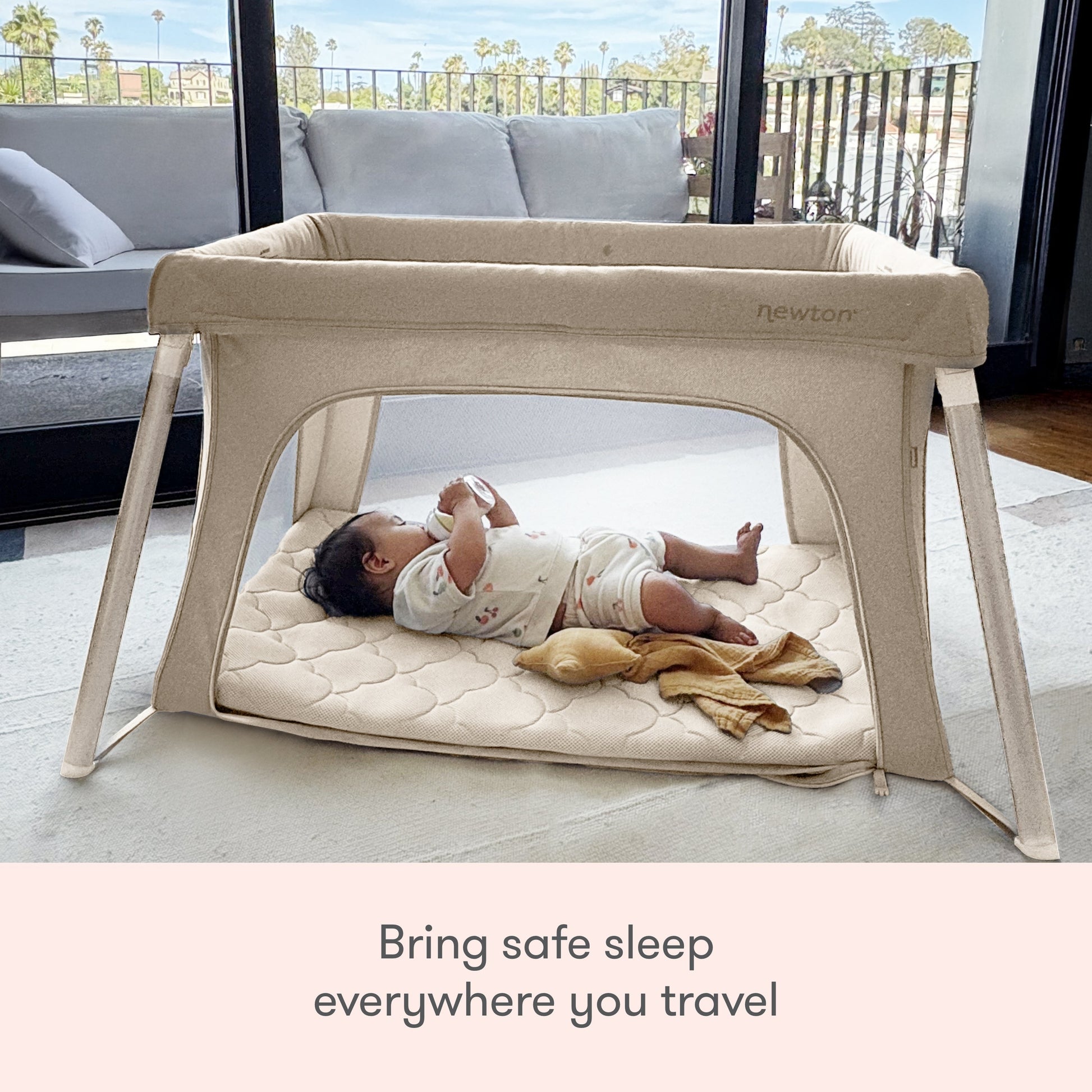 Compact Travel Crib & Play Yard