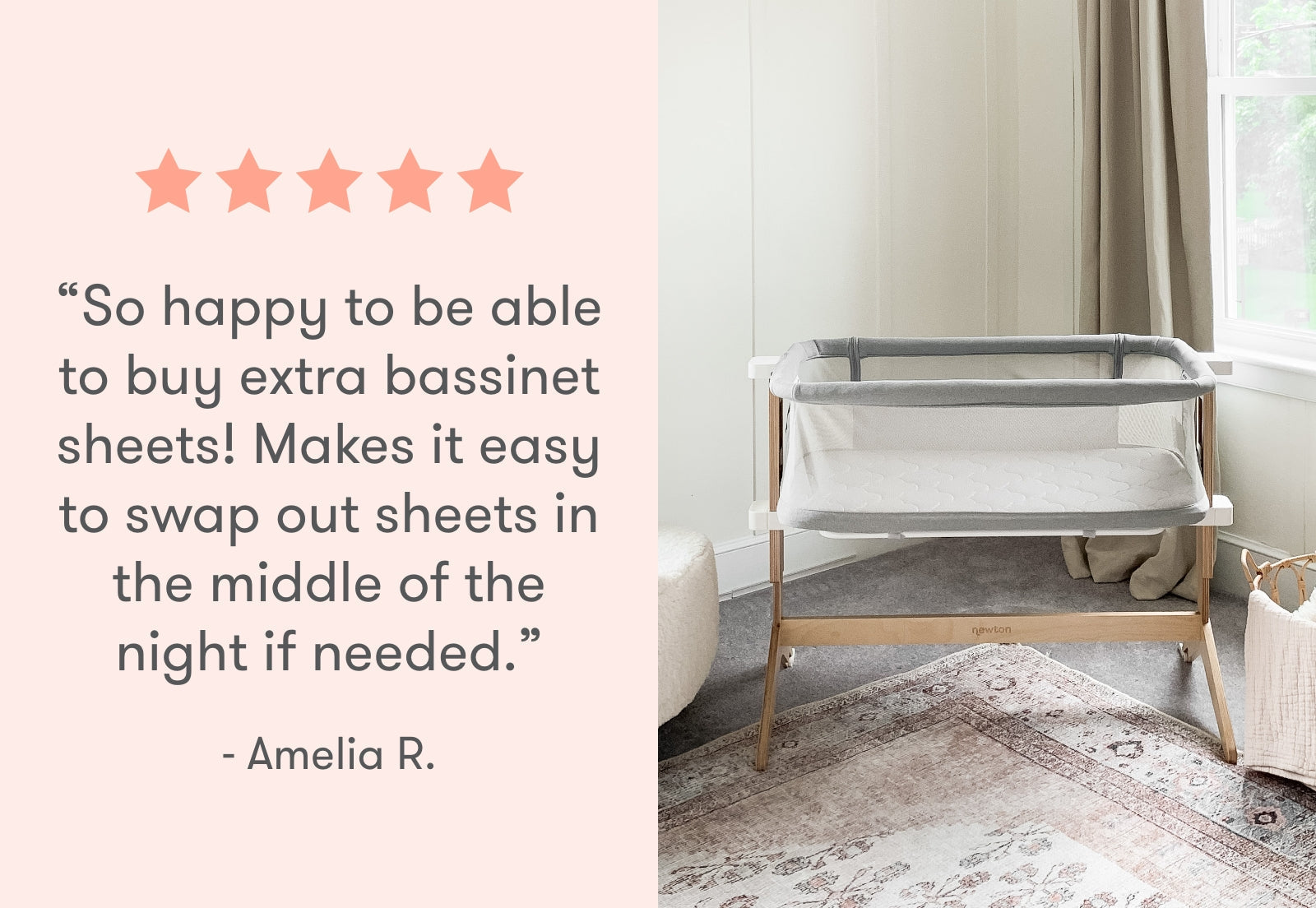 Bassinet Extra Sheets