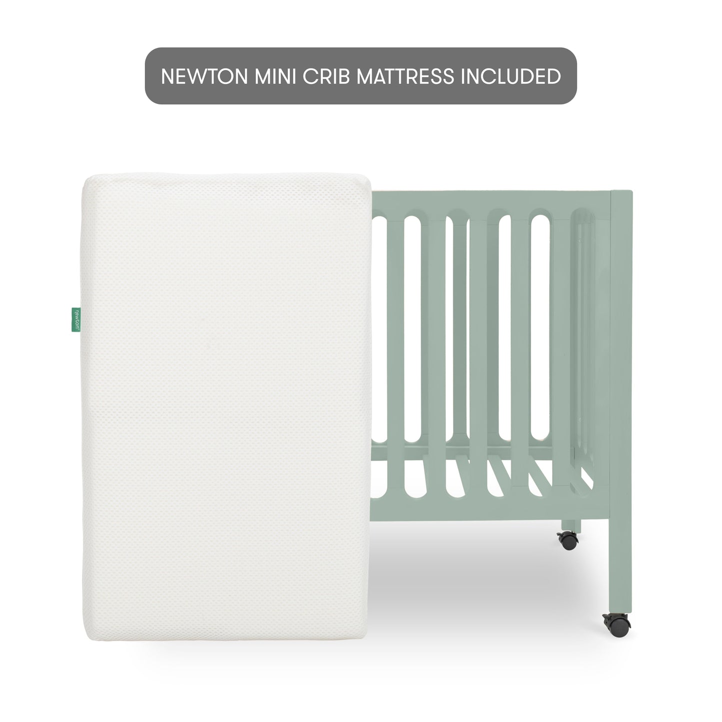 Newton Galileo Mini Crib with Newton Mattress