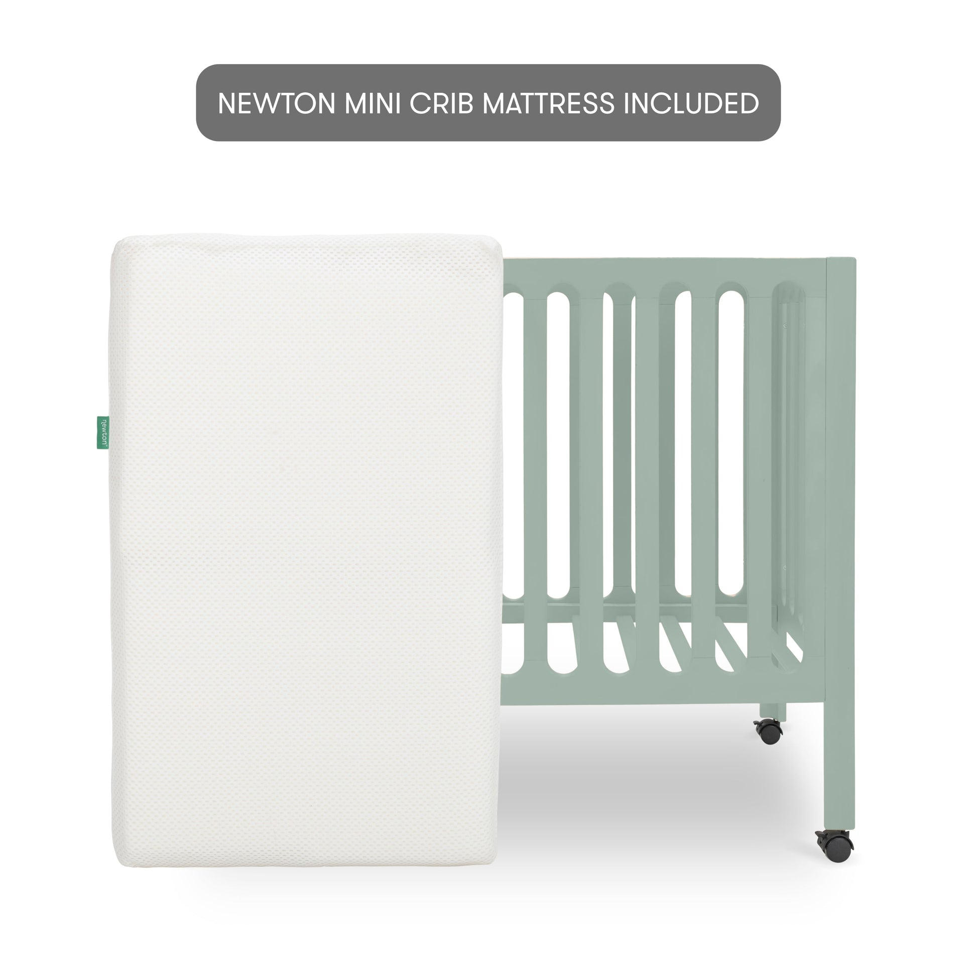 Newton Galileo Mini Crib with Newton Mattress
