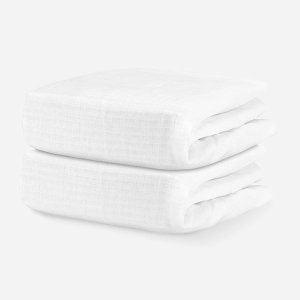 Breathable Organic Fitted Mini Crib Sheets
