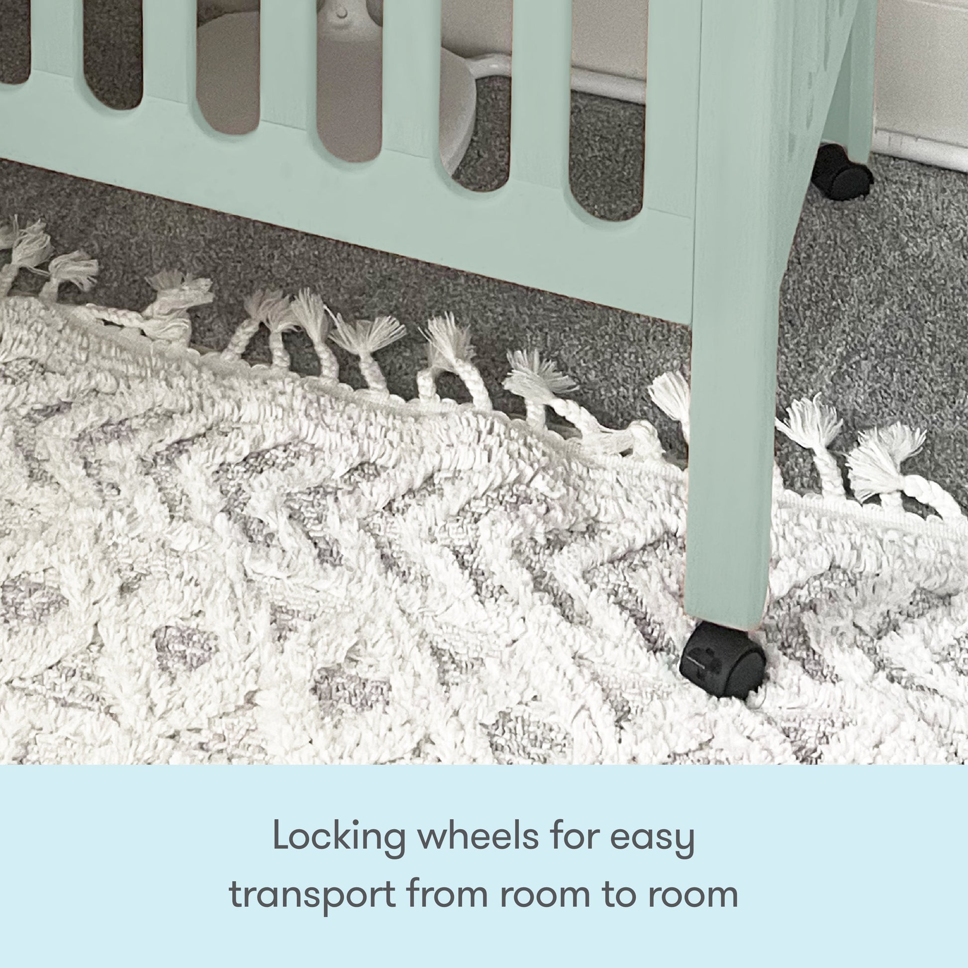 Newton Galileo Mini Crib with Newton Mattress