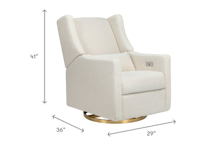 Kiwi Electronic Recliner and Swivel Glider with USB port