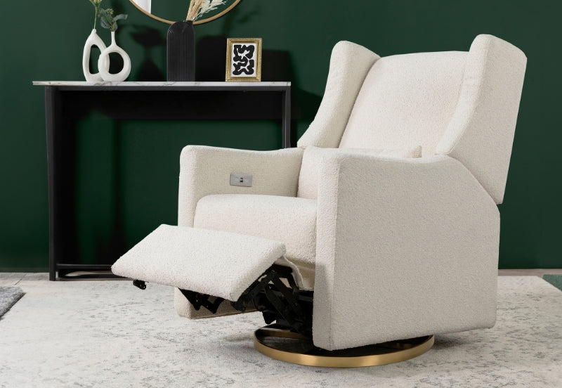 Kiwi Electronic Recliner and Swivel Glider with USB port