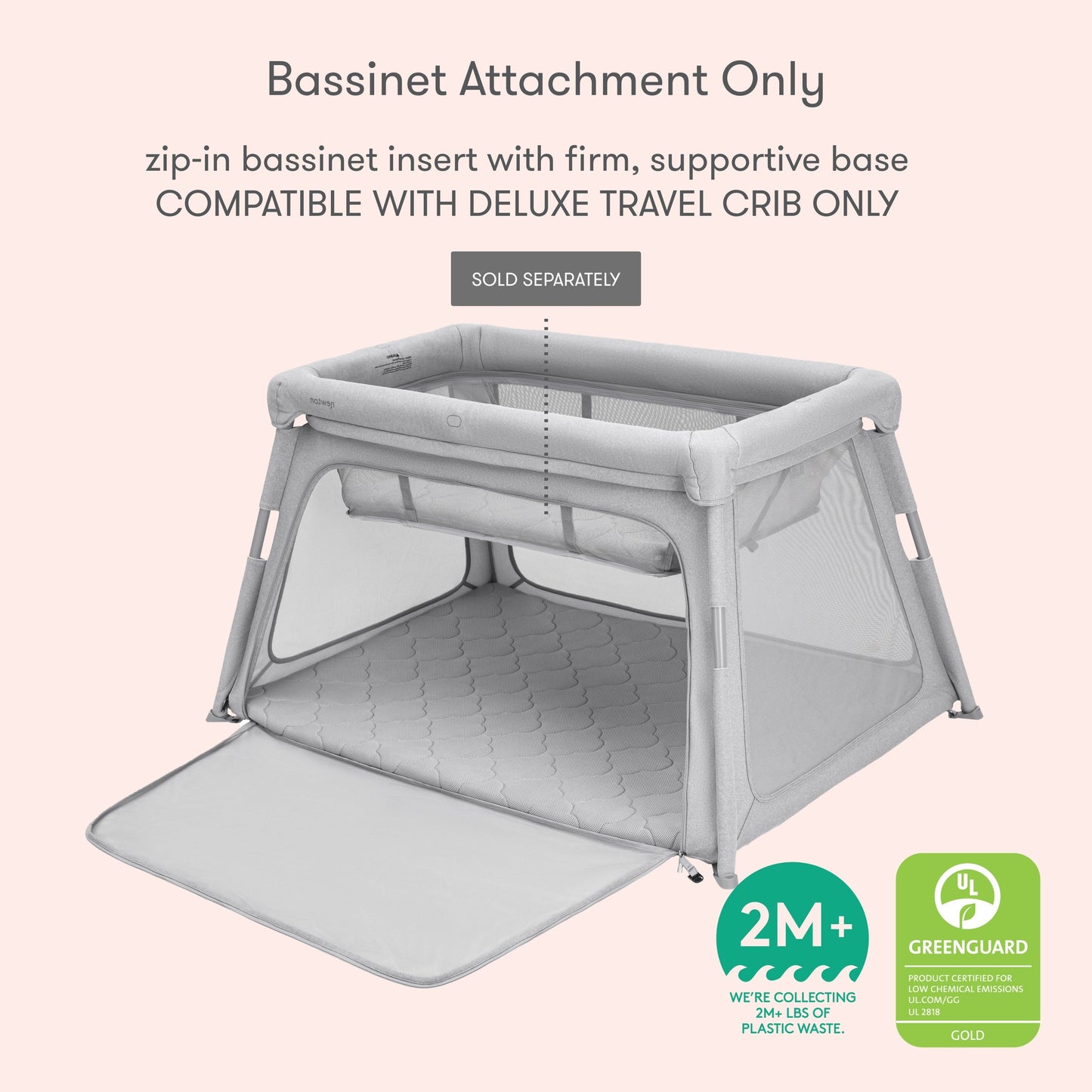 Deluxe Travel Crib & Play Yard