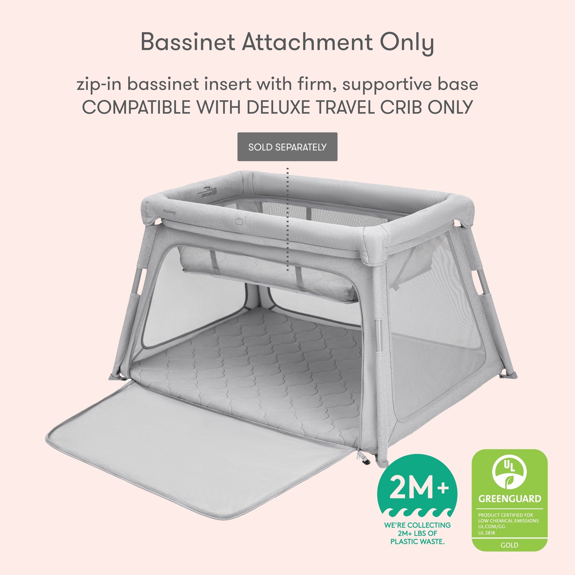 Deluxe Travel Crib & Play Yard