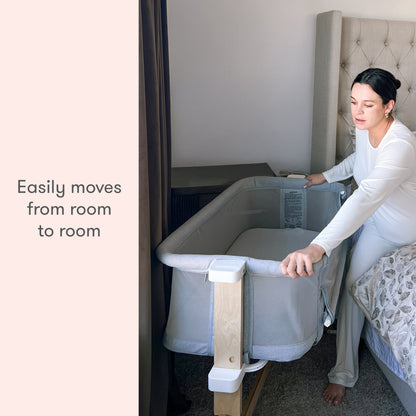 Bedside Sleeper, Original Crib Mattress + Waterproof Pad