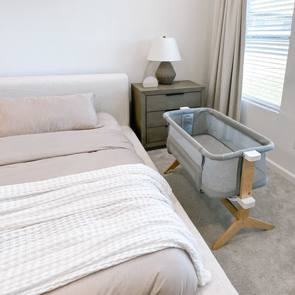 Bassinet & Bedside Sleeper + Original Crib Mattress