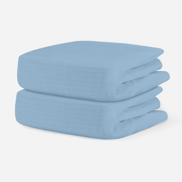 Breathable Organic Fitted Mini Crib Sheets