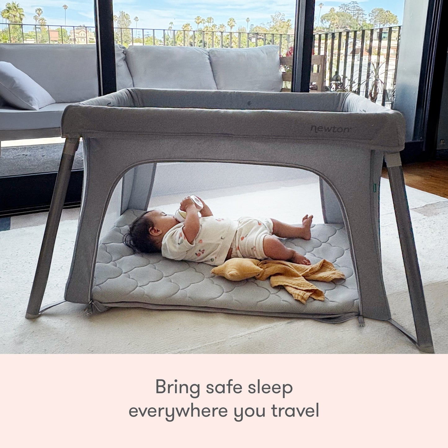 Compact Travel Crib & Play Yard
