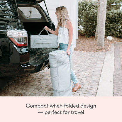 Bassinet & Bedside Sleeper + Deluxe Travel Crib