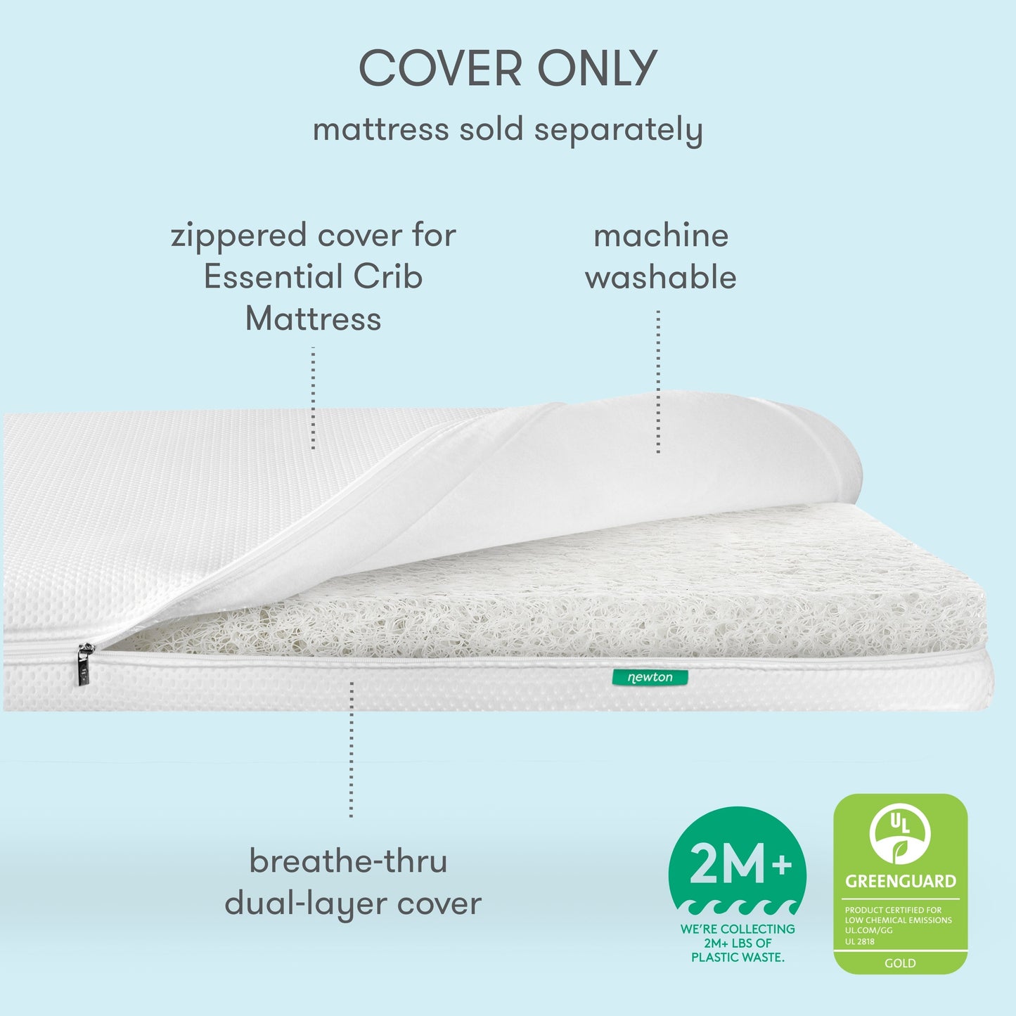 Extra Essential Crib Mattress Cover
