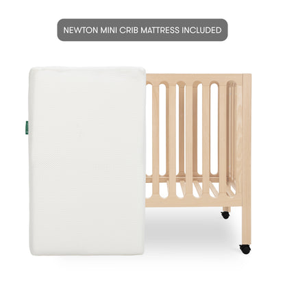 Newton Galileo Mini Crib with Newton Mattress