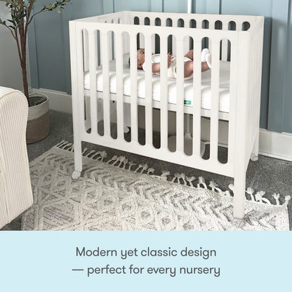 Newton Galileo Mini Crib with Newton Mattress