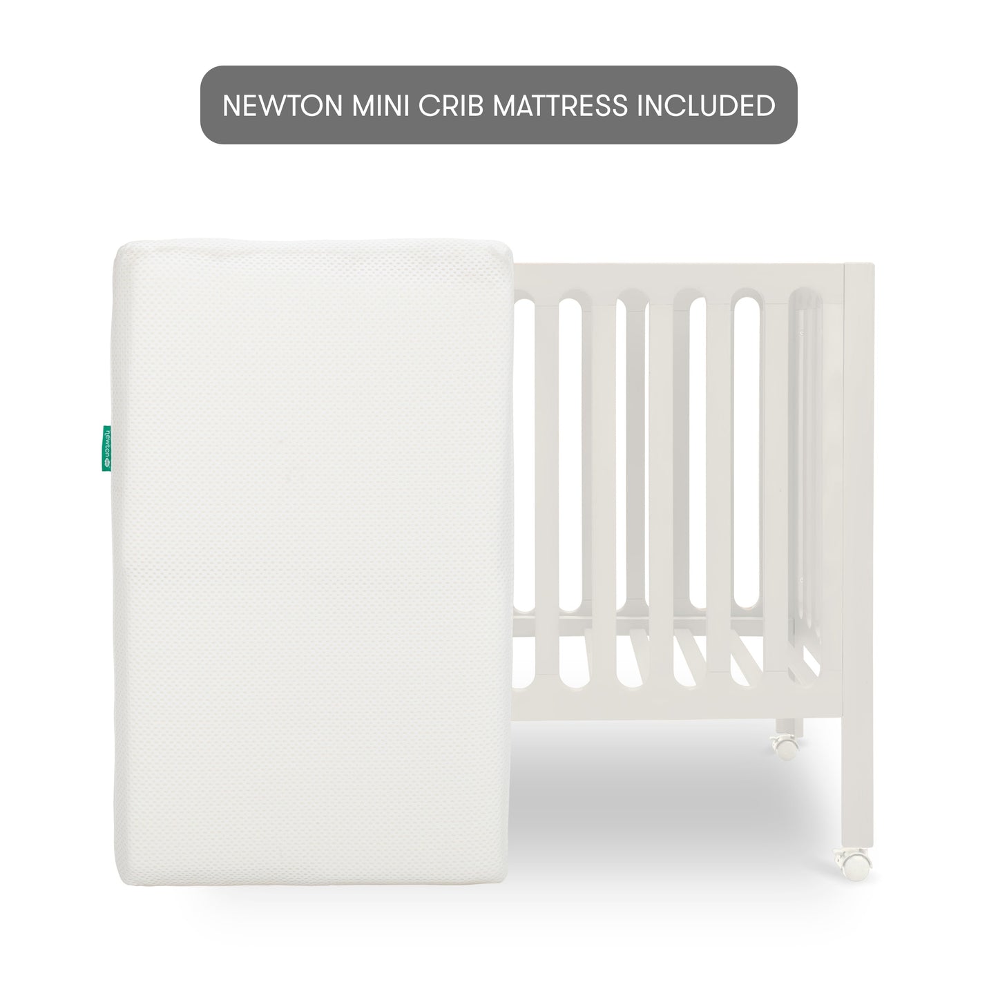 Newton Galileo Mini Crib with Newton Mattress