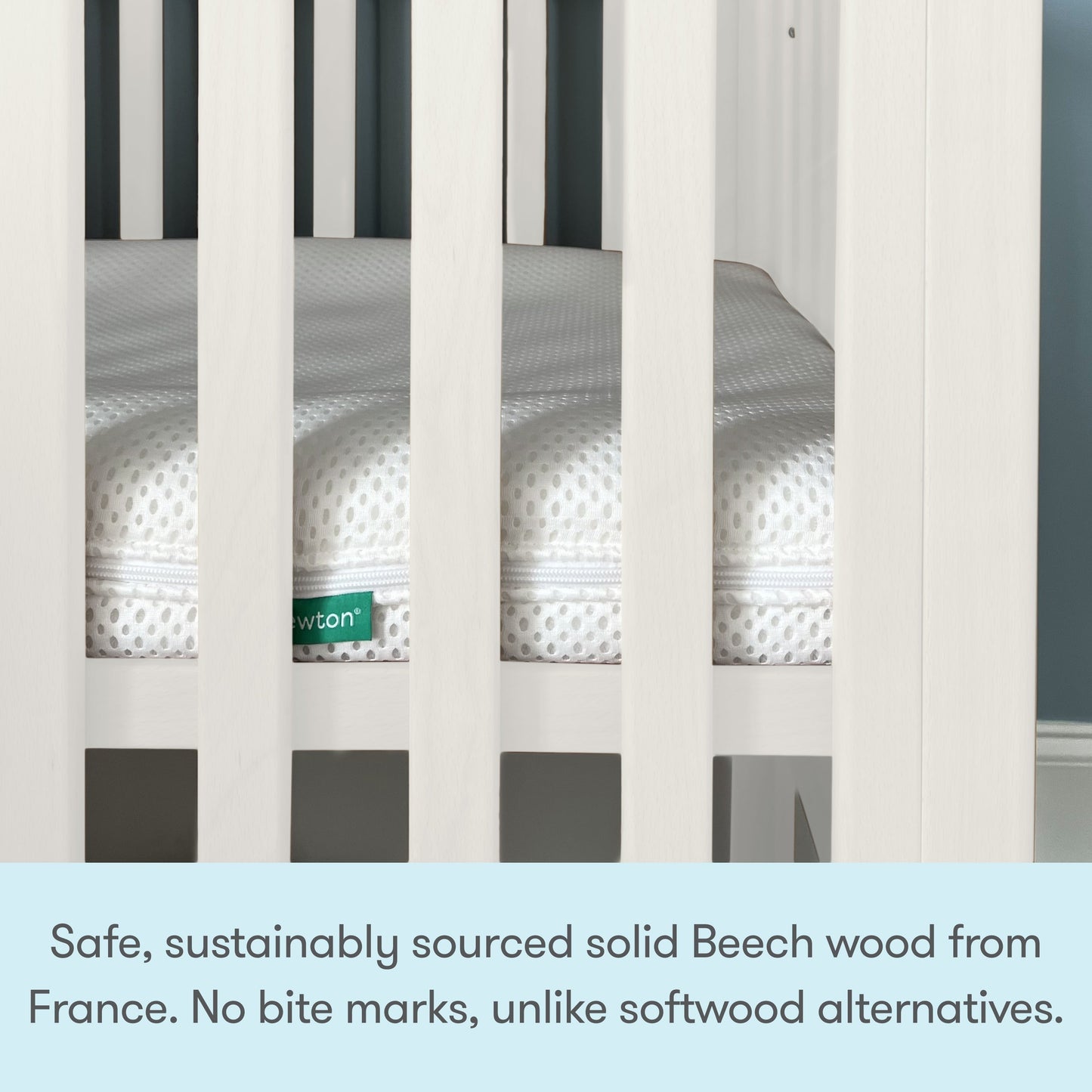 Newton Galileo Mini Crib with Newton Mattress