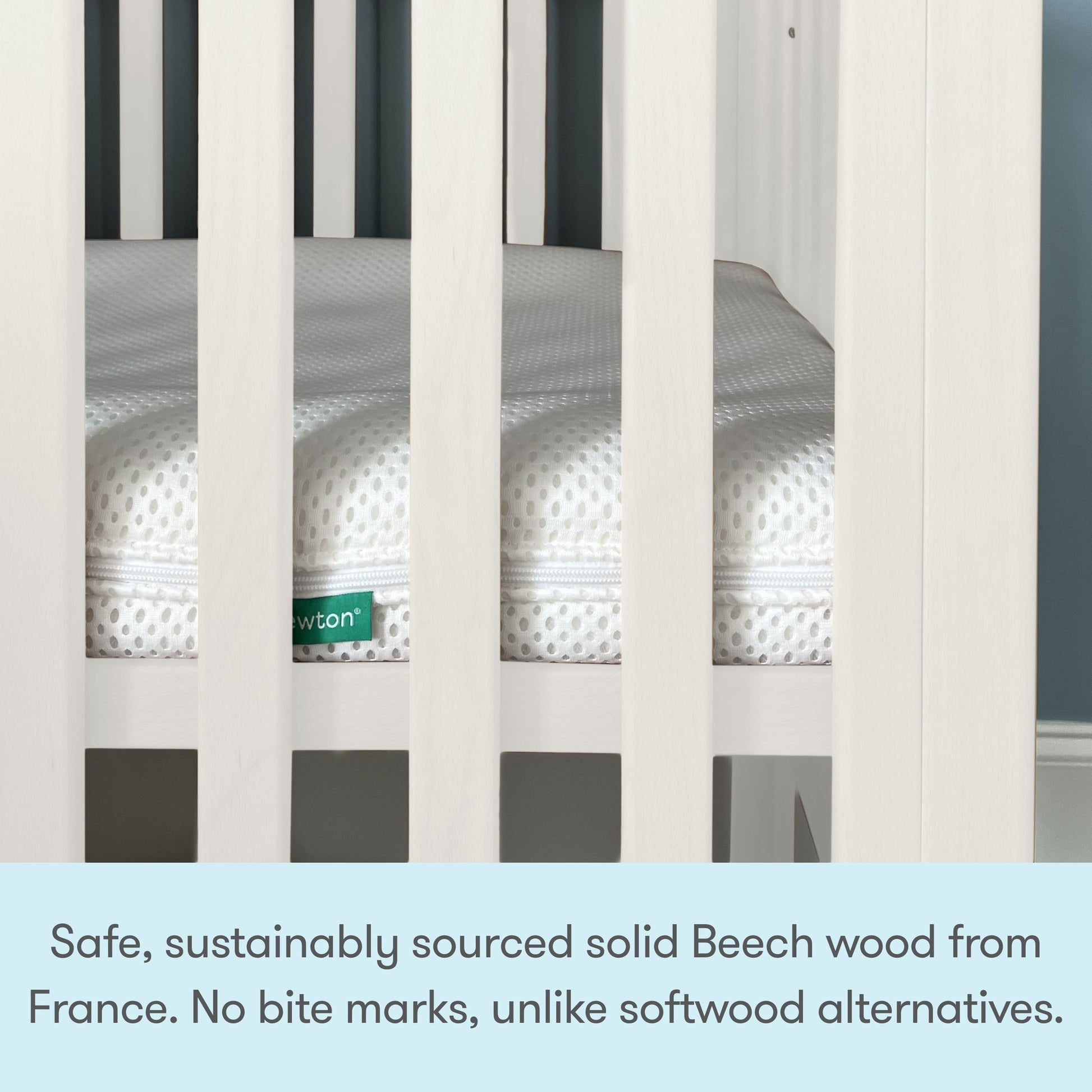 Newton Galileo Mini Crib with Newton Mattress