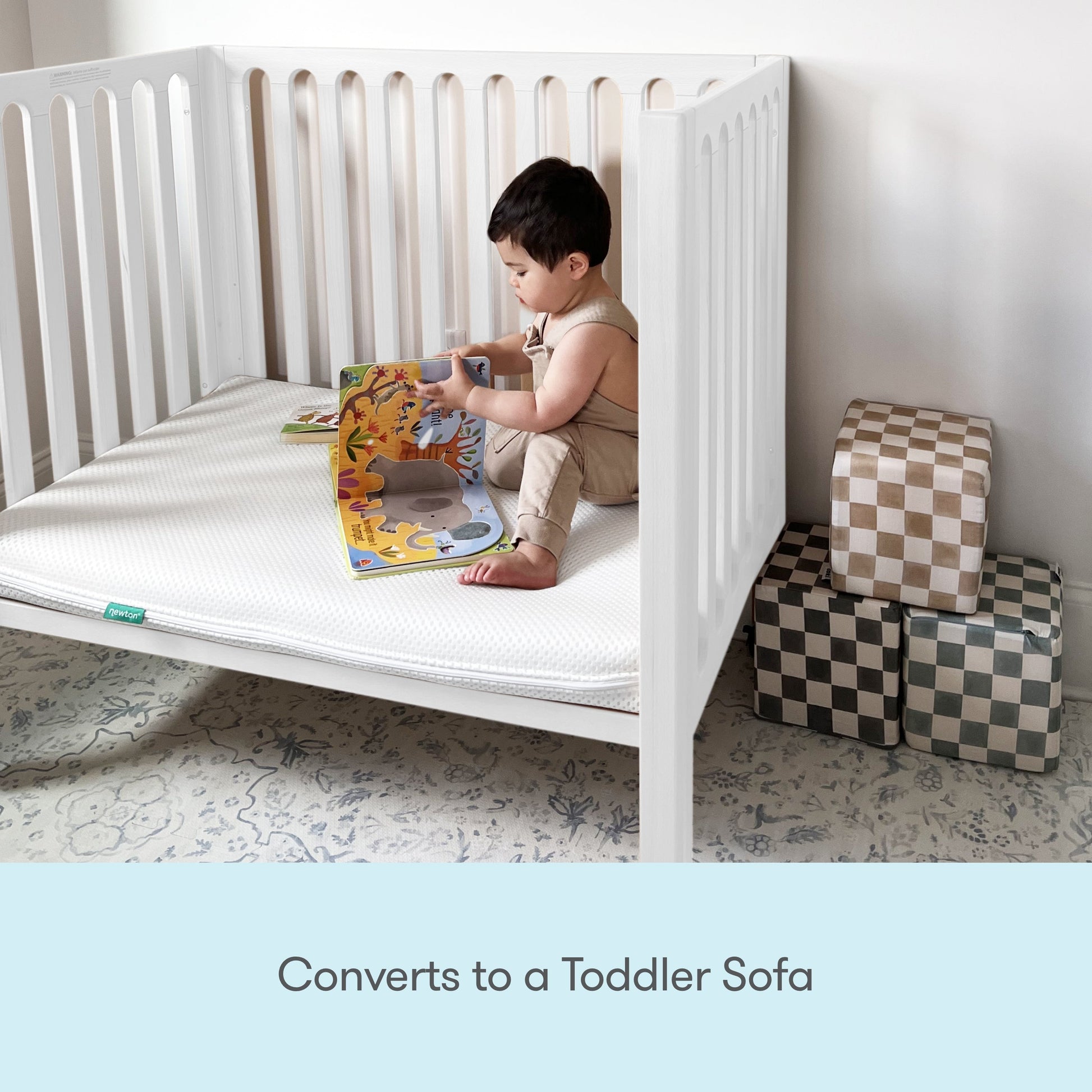 Newton Galileo Mini Crib with Newton Mattress