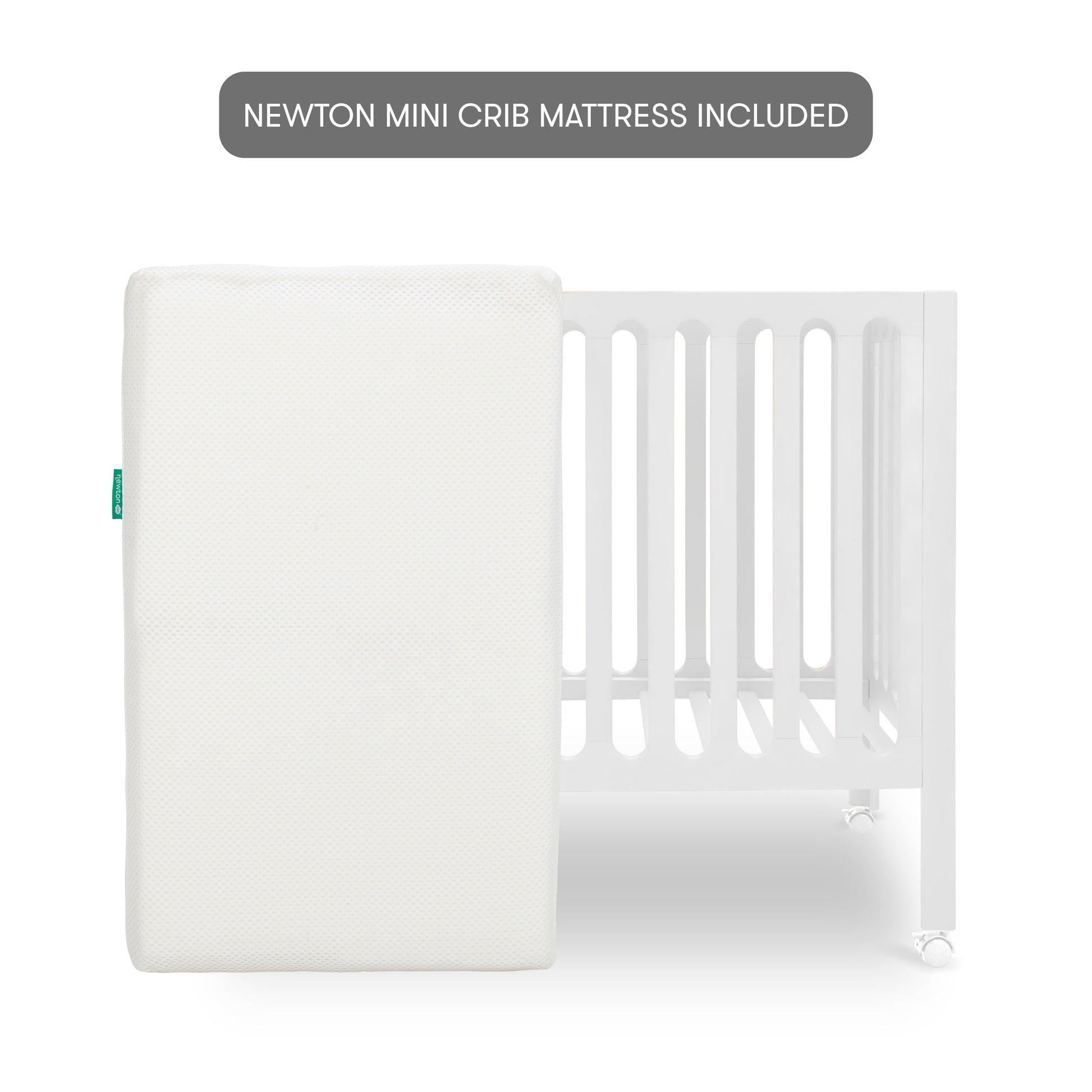 Newton Galileo Mini Crib with Newton Mattress