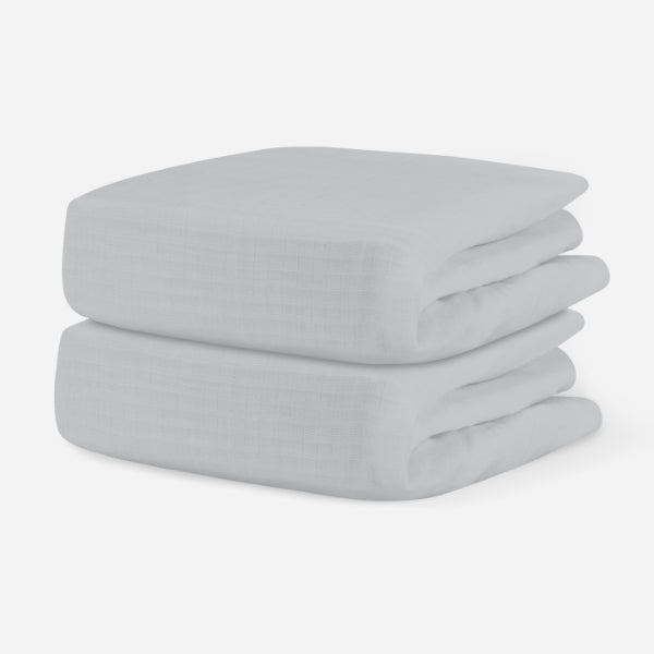Breathable Organic Fitted Mini Crib Sheets
