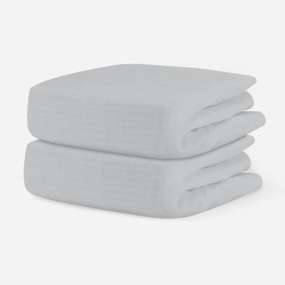 Breathable Organic Fitted Mini Crib Sheets