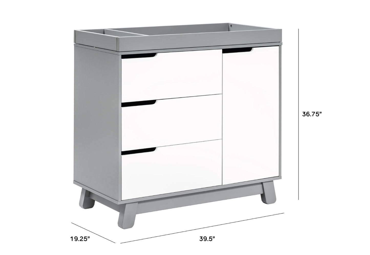 Hudson 3-Drawer Changer Dresser