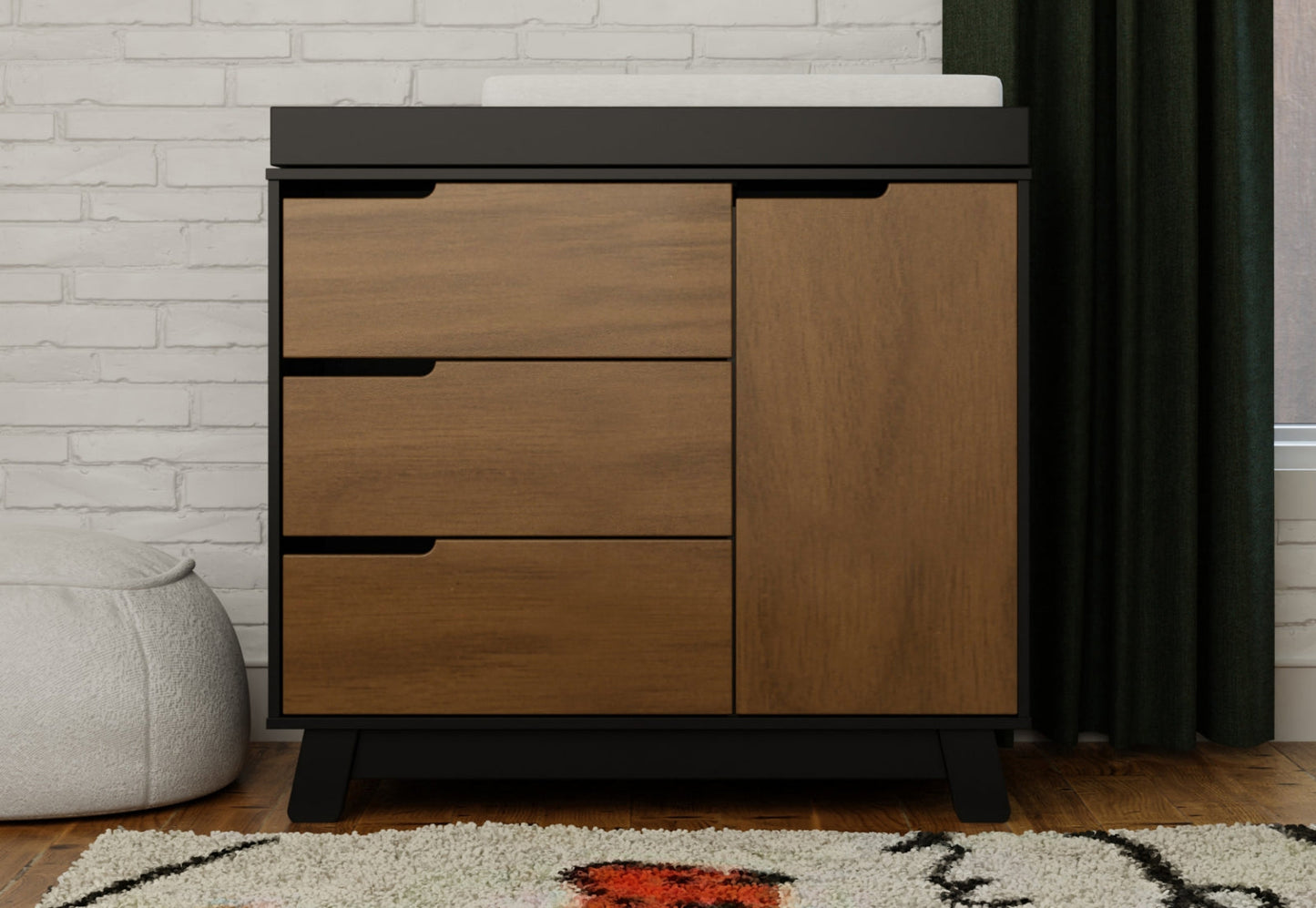 Hudson 3-Drawer Changer Dresser