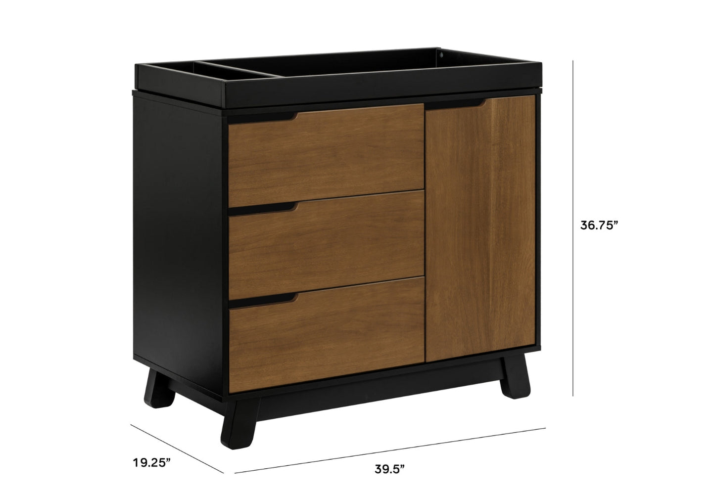 Hudson 3-Drawer Changer Dresser
