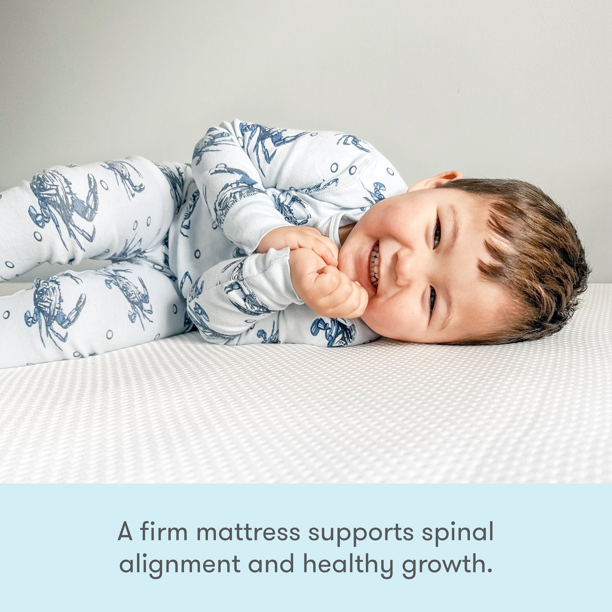 Kids' Twin Mattress + Waterproof Organic Mattress Pad