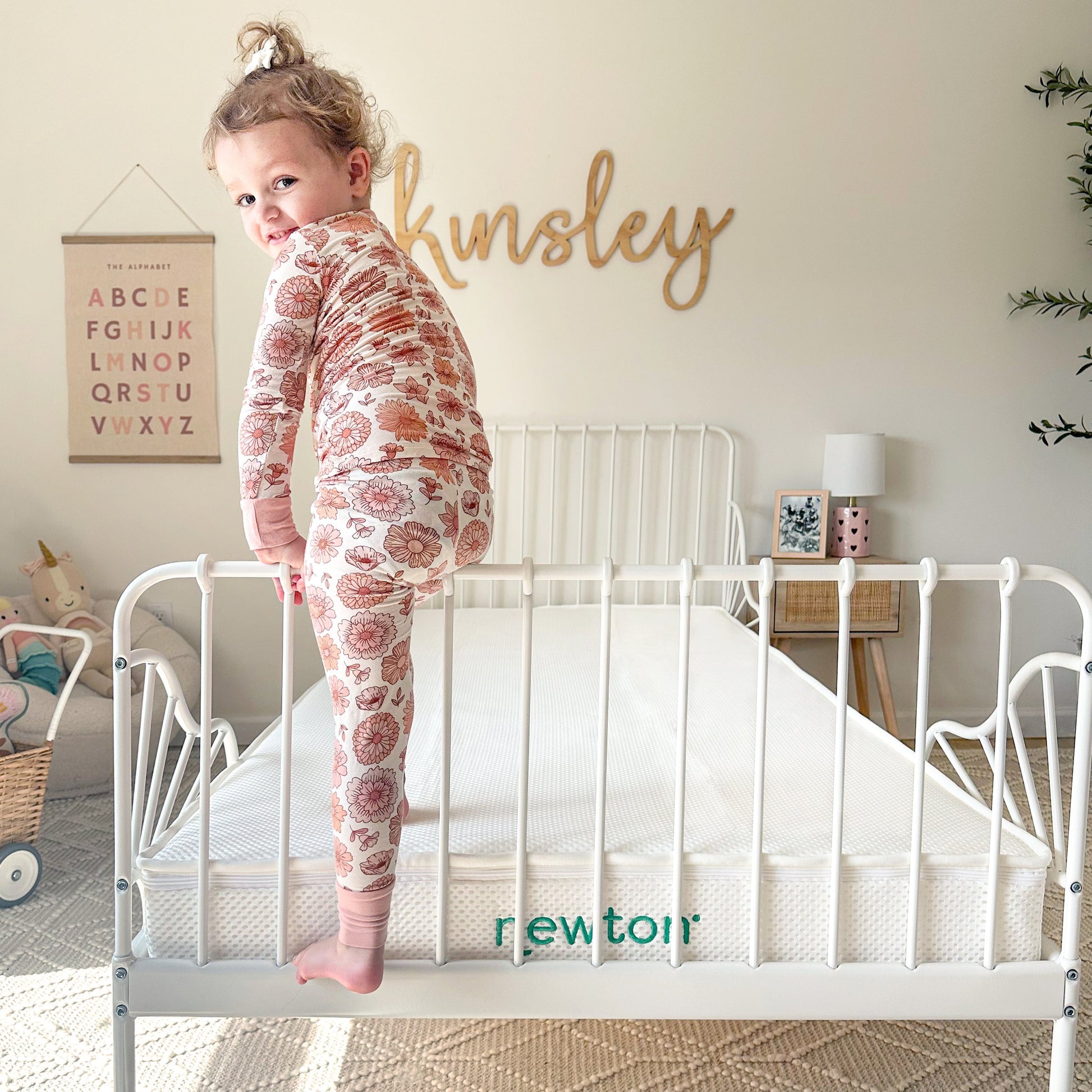Kids' Twin Mattress + Waterproof Organic Mattress Pad
