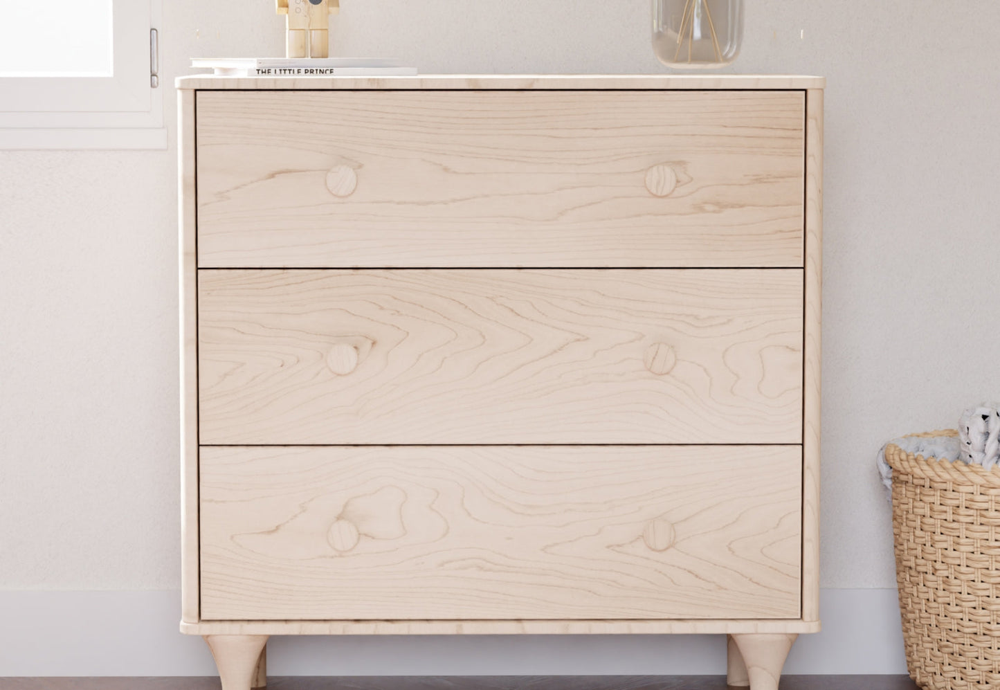 Lolly 3-Drawer Changer Dresser