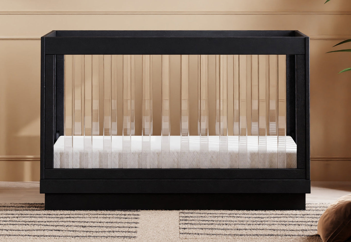Harlow Acrylic Convertible Crib