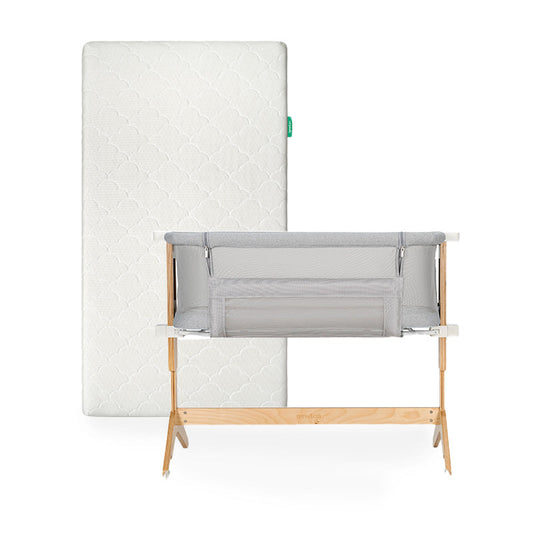 Bassinet & Bedside Sleeper + Original Crib Mattress