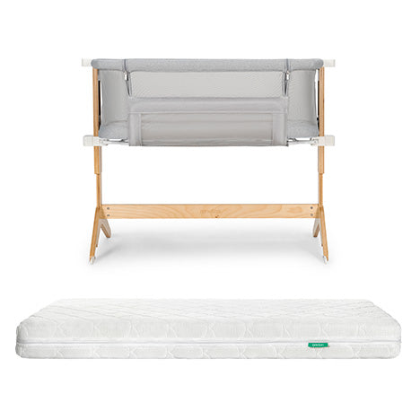 Bassinet & Bedside Sleeper + Original Crib Mattress