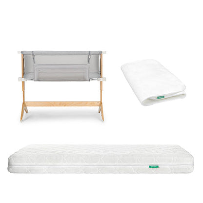 Bedside Sleeper, Original Crib Mattress + Waterproof Pad