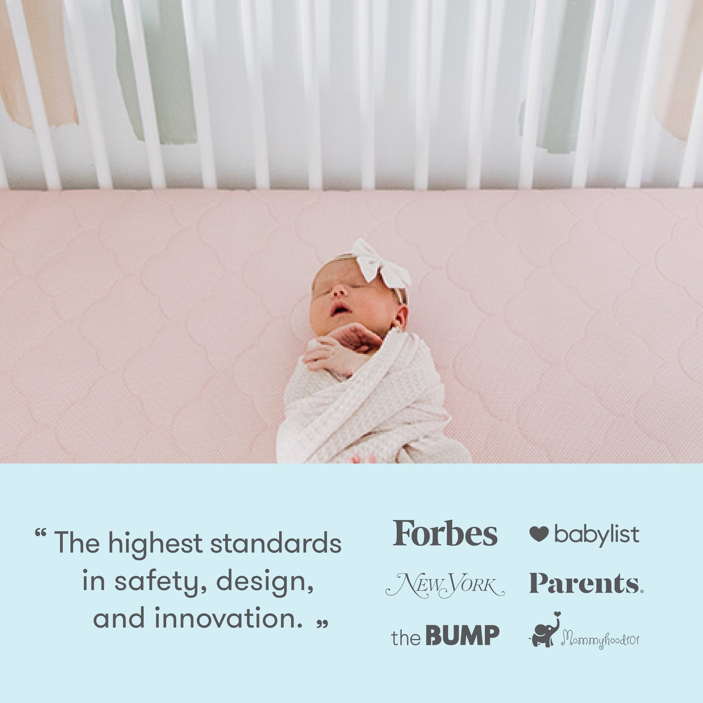 Bassinet & Bedside Sleeper + Original Crib Mattress