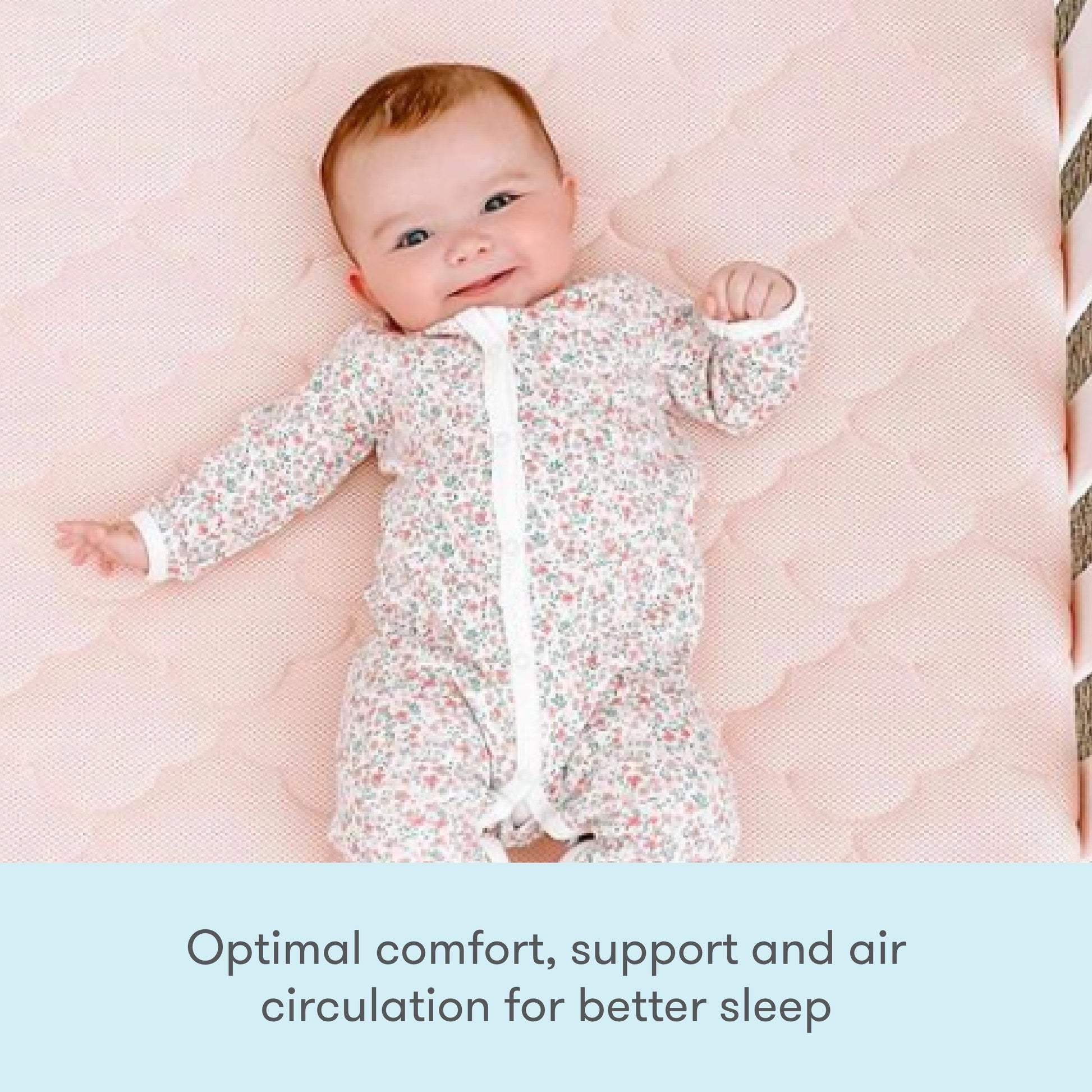 Bedside Sleeper, Original Crib Mattress + Waterproof Pad