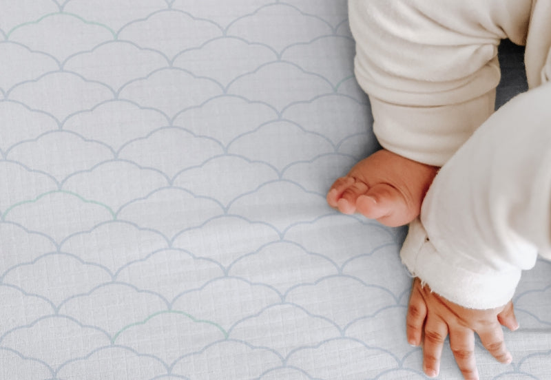 Breathable Organic Fitted Mini Crib Sheets