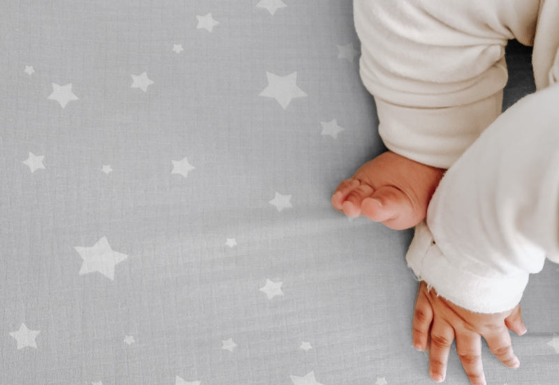 Breathable Organic Fitted Mini Crib Sheets
