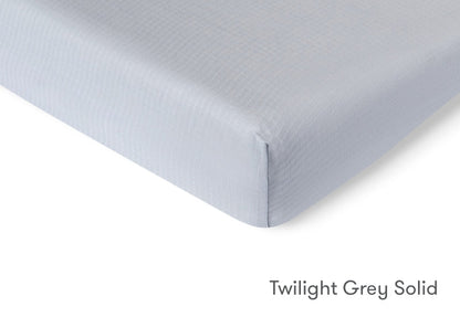 Breathable Organic Fitted Mini Crib Sheets