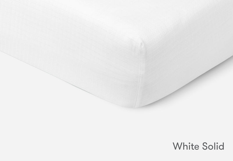 Breathable Organic Fitted Mini Crib Sheets