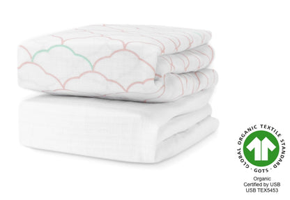 Breathable, Organic Cotton Sheets (2-pack)