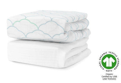 Breathable, Organic Cotton Sheets (2-pack)