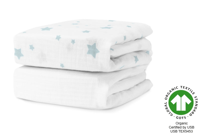 Breathable, Organic Cotton Sheets (2-pack)