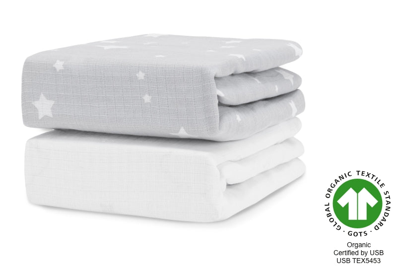 Breathable, Organic Cotton Sheets (2-pack)