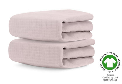 Breathable, Organic Cotton Sheets (2-pack)