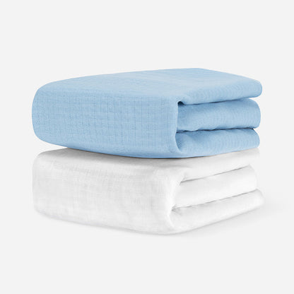 Breathable Organic Fitted Mini Crib Sheets