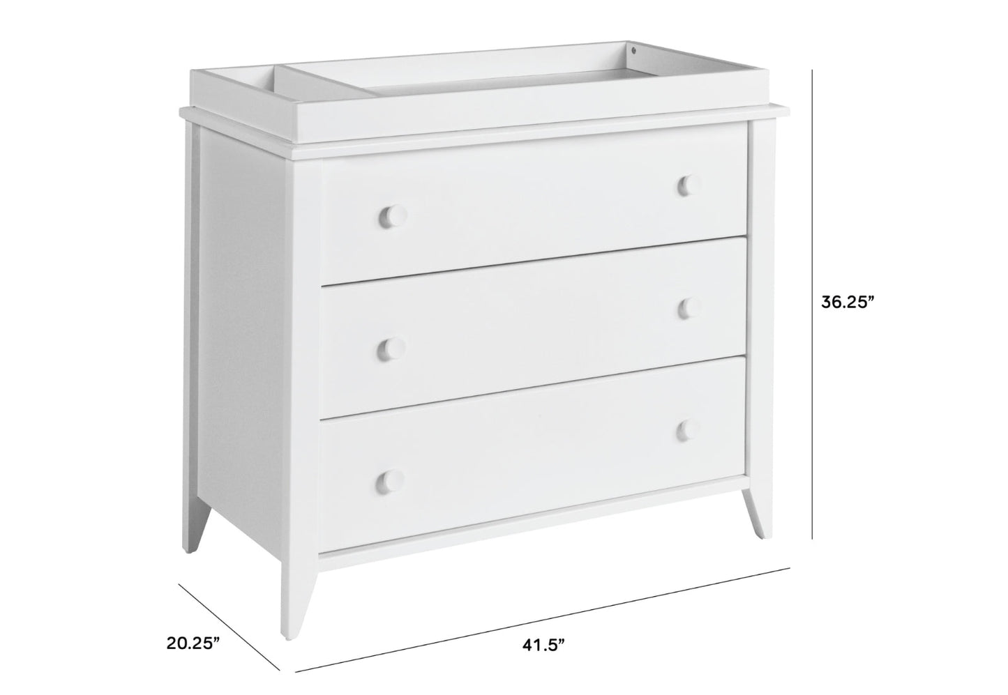 Sprout 3-Drawer Changer Dresser